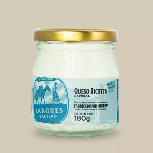 Queso Ricotta Natural de 180g