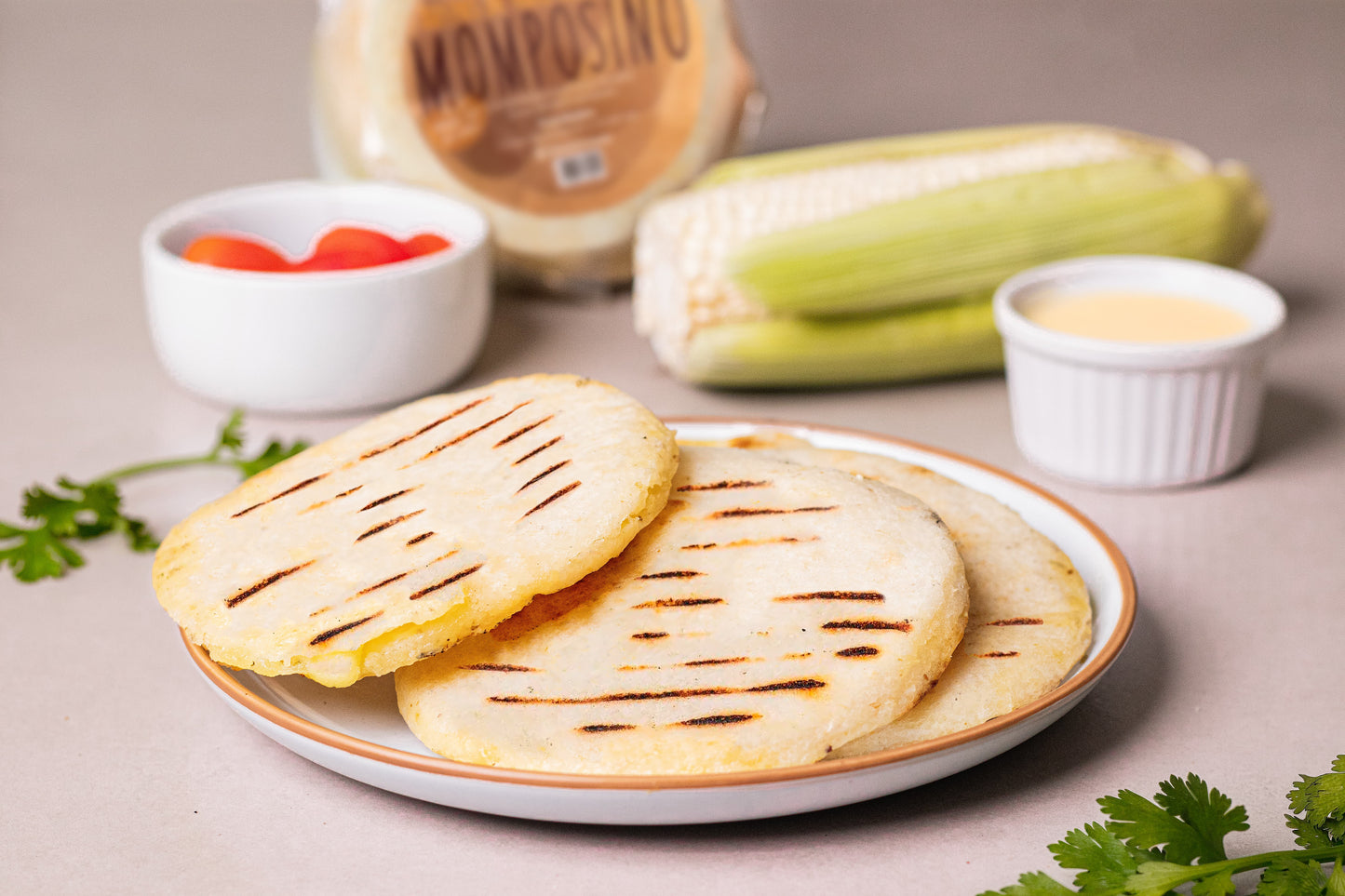 Arepas Rellenas de Queso Momposino