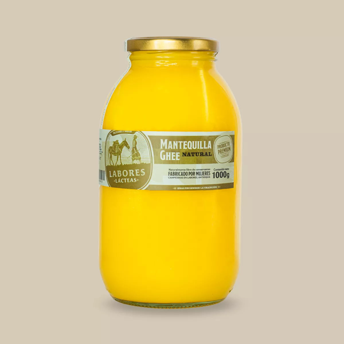 Mantequilla Ghee Natural de 1000g